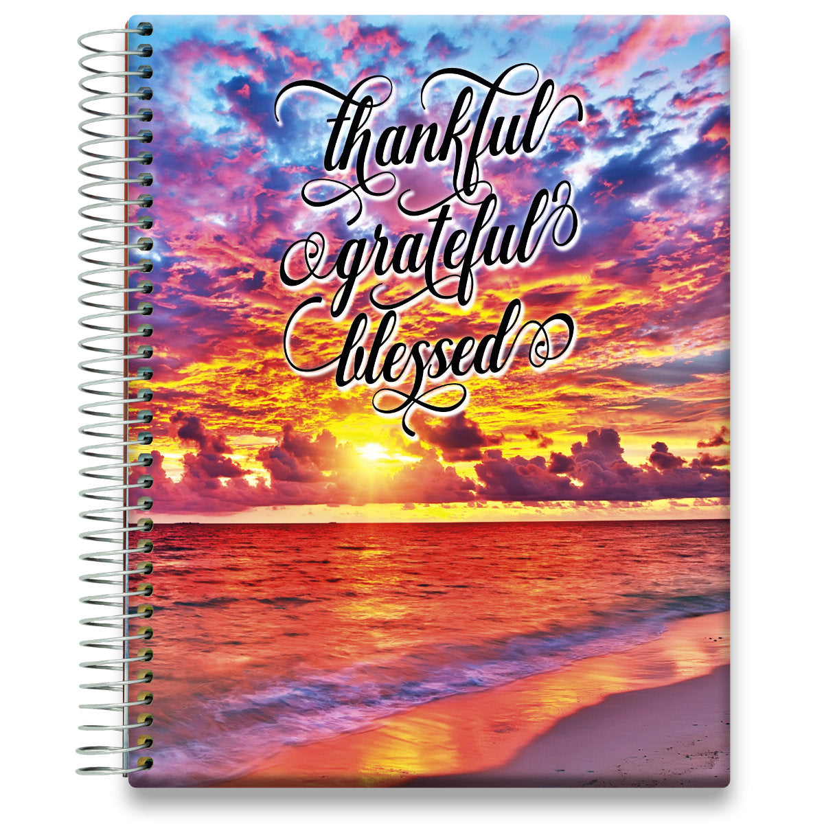 May 2024 to Jun 2025 Planner - Warm Sunset w Quote