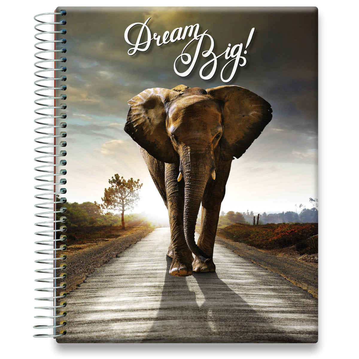 Oct 2024 to Dec 2025 Planner - Inspirational Elephant