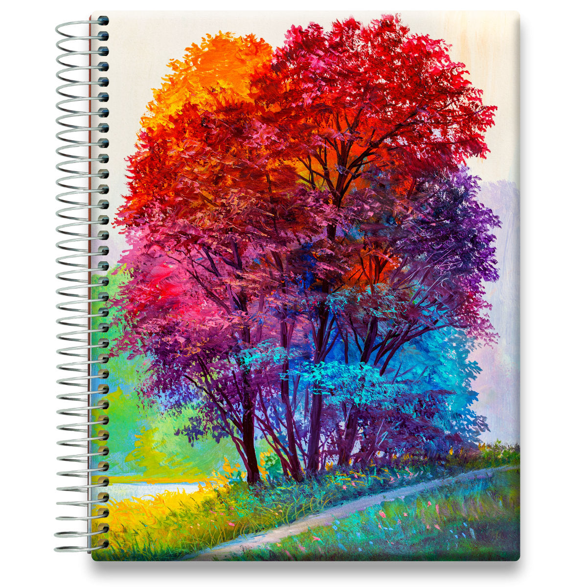 Oct 2024 to Dec 2025 Planner - Oil Painting Forest