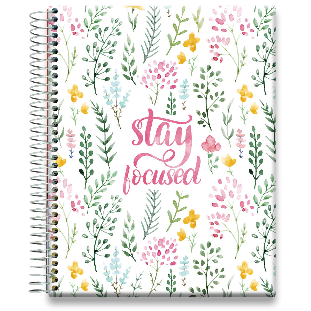 Oct 2024 to Dec 2025 Planner - Stay Focused Floral