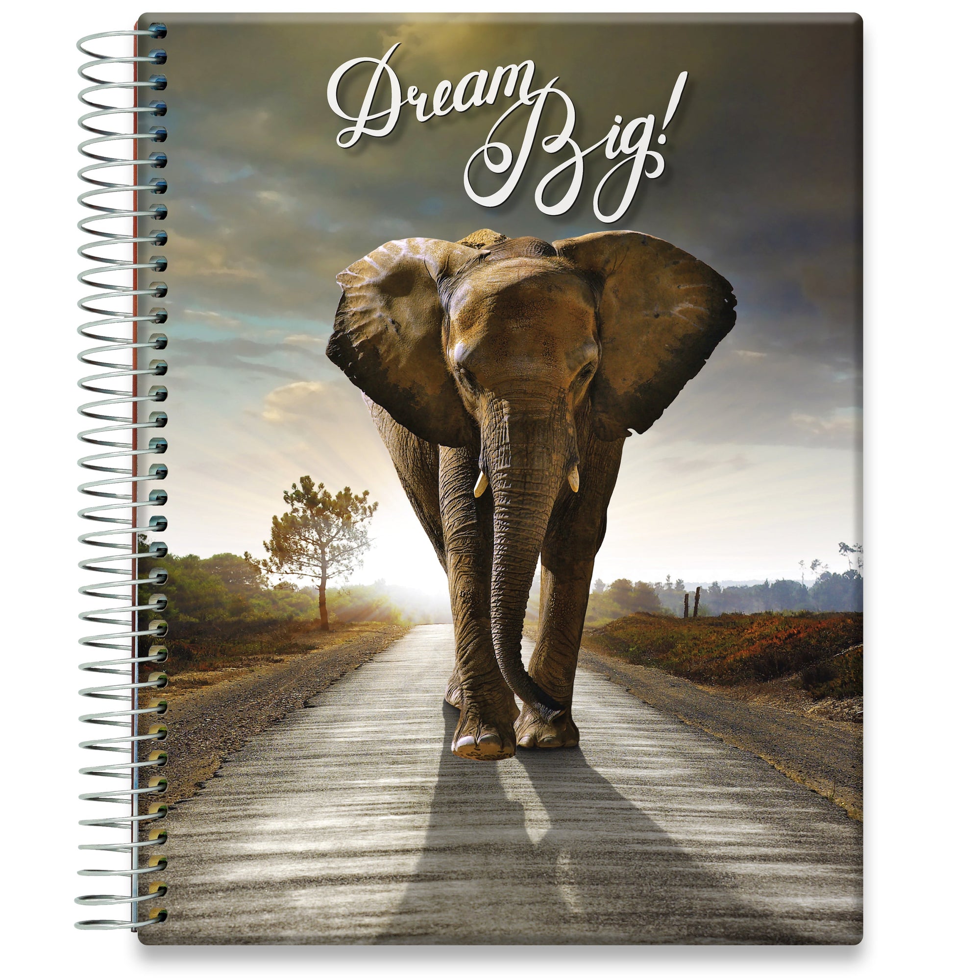 Jan to Dec 2024 Planner - Inspirational Elephant