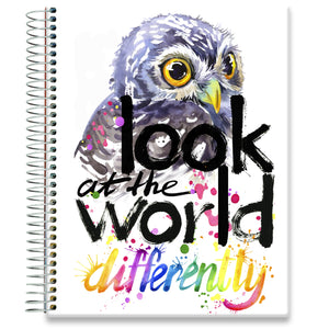 Jan to Dec 2024 Planner - Owl w Quote