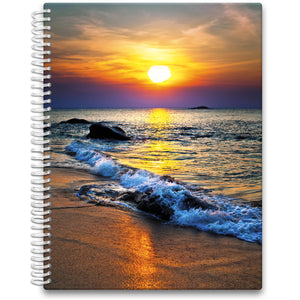 Mar 2023-2024 Softcover Planner - Sea Sunset