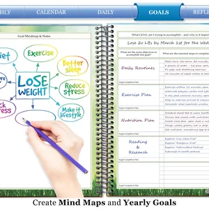 Tools4Wisdom 2026 Planner 2026 Calendar - Walden Nature - Image 5