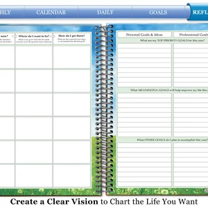 Tools4Wisdom 2026 Planner 2026 Calendar - Warm Sunset w Quote - Image 7