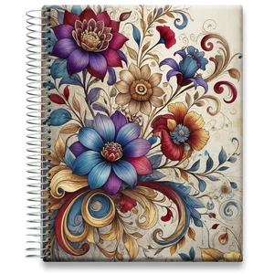 Tools4Wisdom 2026 Planner 2026 Calendar - Bohemian Floral - Image 1