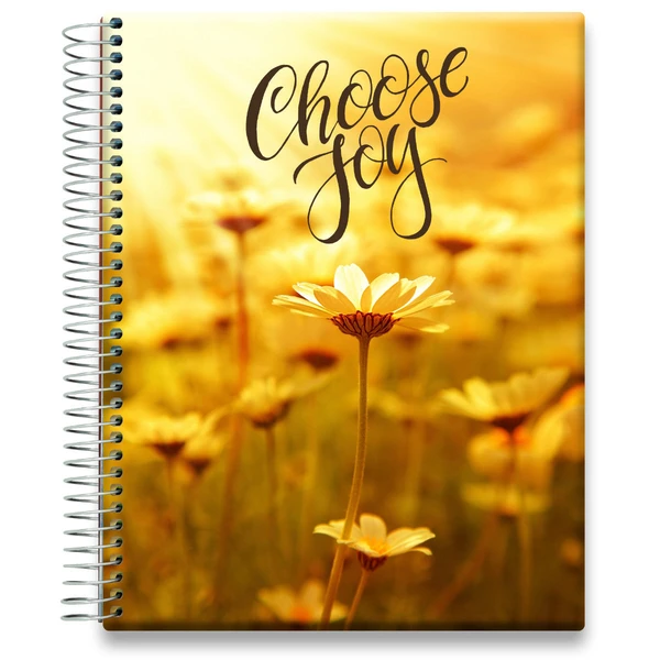 Tools4Wisdom 2026 Planner 2026 Calendar - Choose Joy Daisies - Image 1
