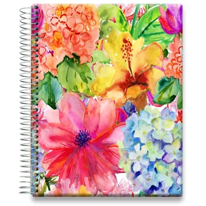 Tools4Wisdom 2026 Planner 2026 Calendar - Hibiscus - Image 1