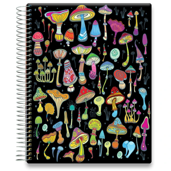 Tools4Wisdom 2026 Planner 2026 Calendar - Magic Mushroom - Image 1