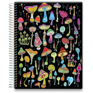 Tools4Wisdom 2026 Planner 2026 Calendar - Magic Mushroom - Image 1
