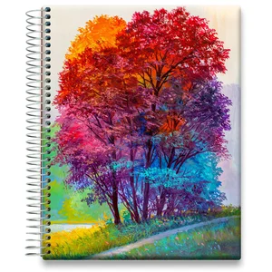 Tools4Wisdom 2026 Planner 2026 Calendar - Oil Painting Forest - Image 1