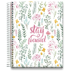 Tools4Wisdom 2026 Planner 2026 Calendar - Stay Focused Floral - Image 1