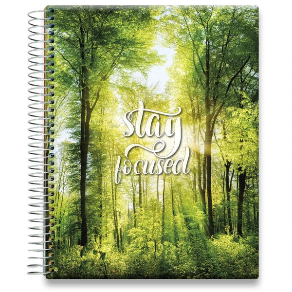 Tools4Wisdom 2026 Planner 2026 Calendar - Stay Focused Forest - Image 1