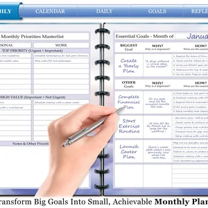 Customizable Discbound Disc Planner 10