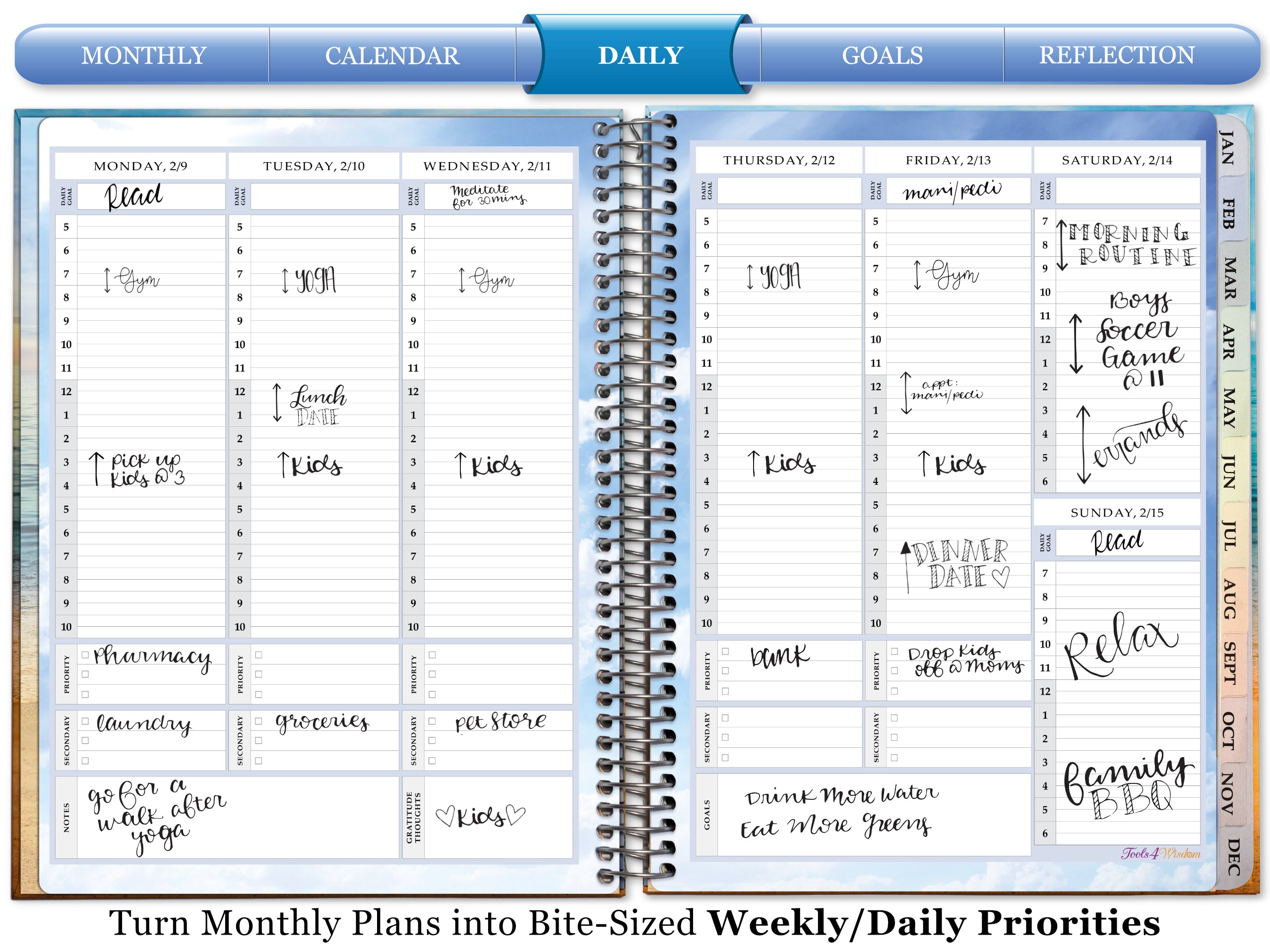 2026 Planner 2026 Calendar - Pink Lotus