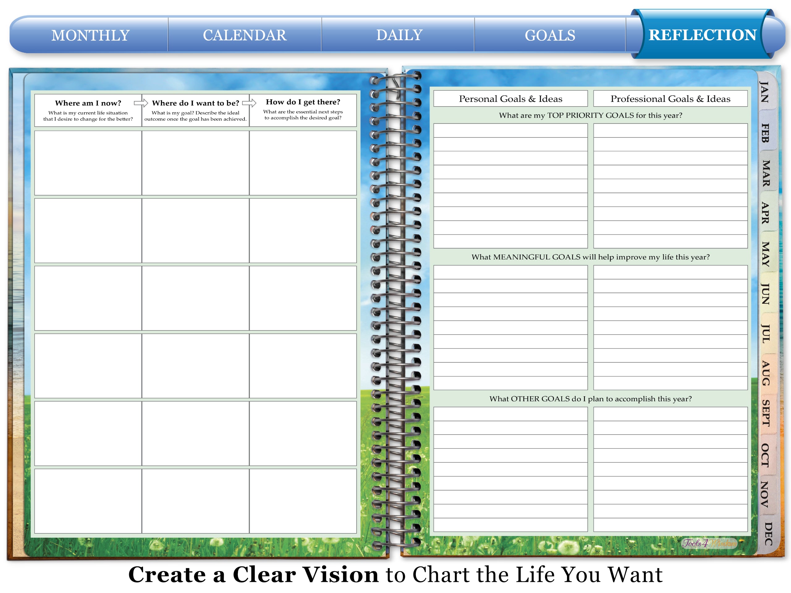 2026 Planner 2026 Calendar - 15 Months Starting Oct 25-8.5x11 Inch Hardcover - Daily Weekly Monthly - O5D6 - Pink Lotus