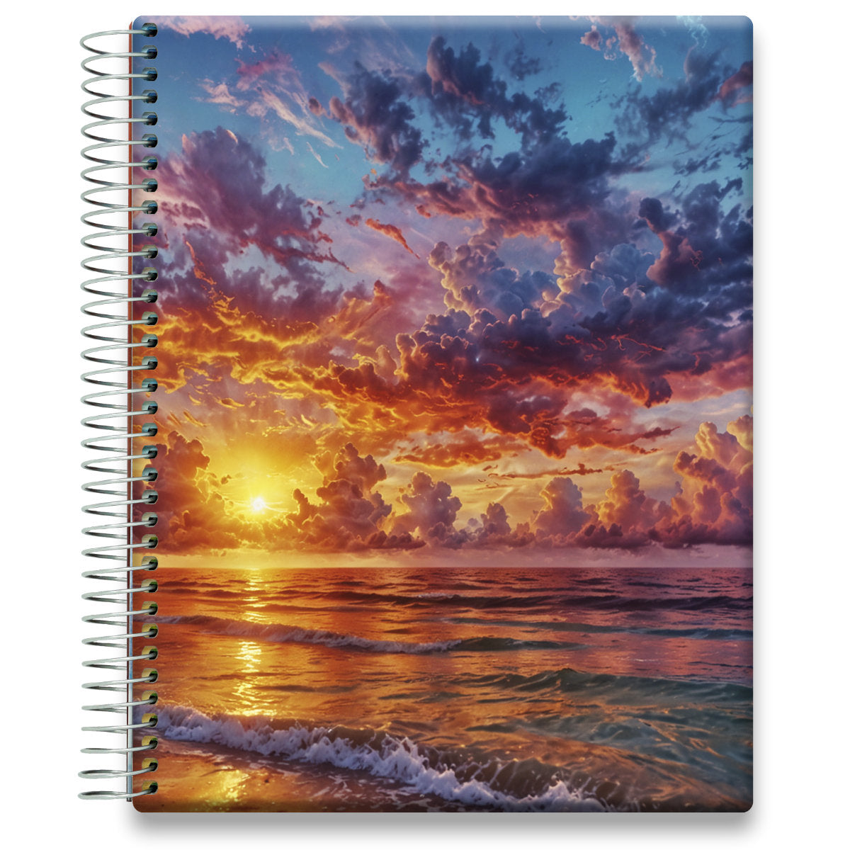Tools4Wisdom 2026 Planner 2026 Calendar - Blue Sunset - Image 1