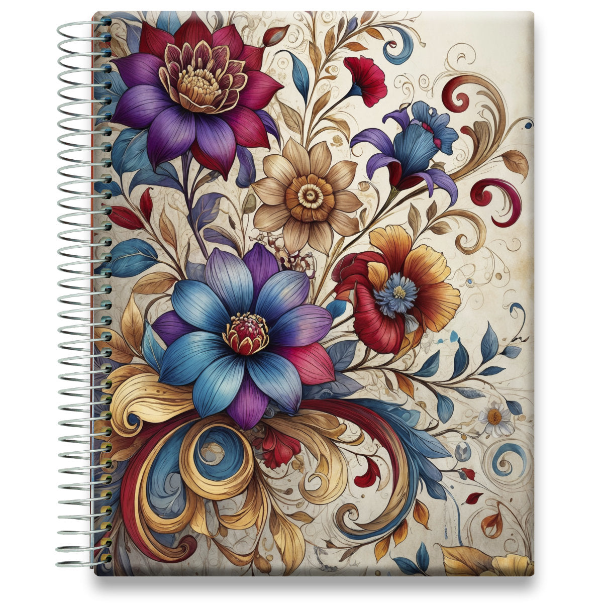 Tools4Wisdom 2026 Planner 2026 Calendar - Bohemian Floral - Image 1