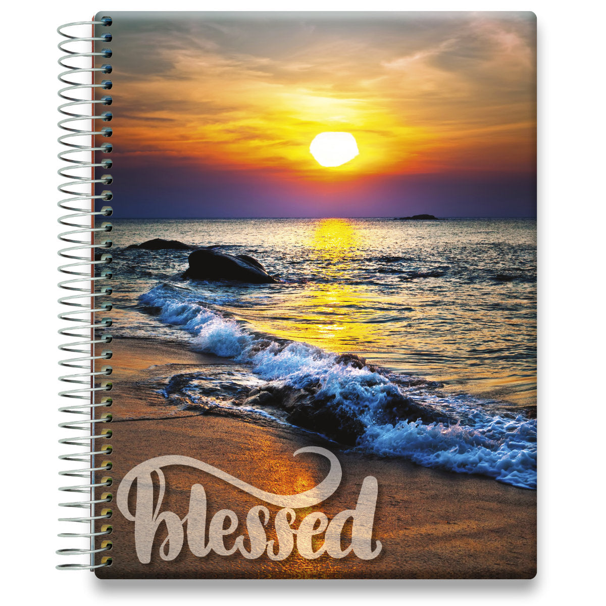 Tools4Wisdom 2026 Planner 2026 Calendar - Ocean Sunset - Image 1