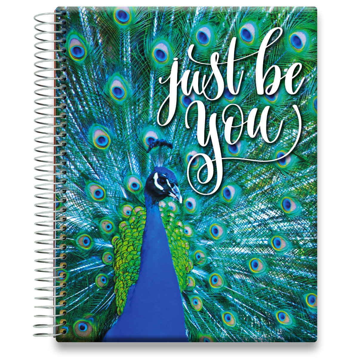 Tools4Wisdom 2026 Planner 2026 Calendar - Peacock w Quote - Image 1
