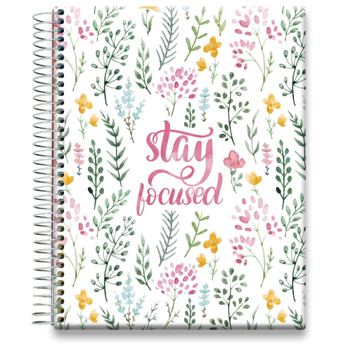 Tools4Wisdom 2026 Planner 2026 Calendar - Stay Focused Floral - Image 1