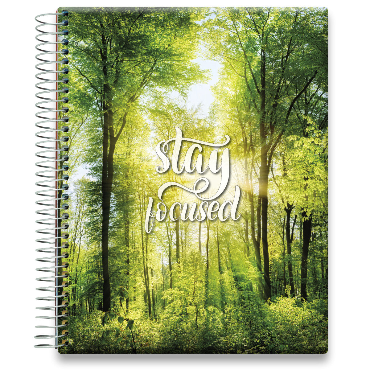 Tools4Wisdom 2026 Planner 2026 Calendar - Stay Focused Forest - Image 1