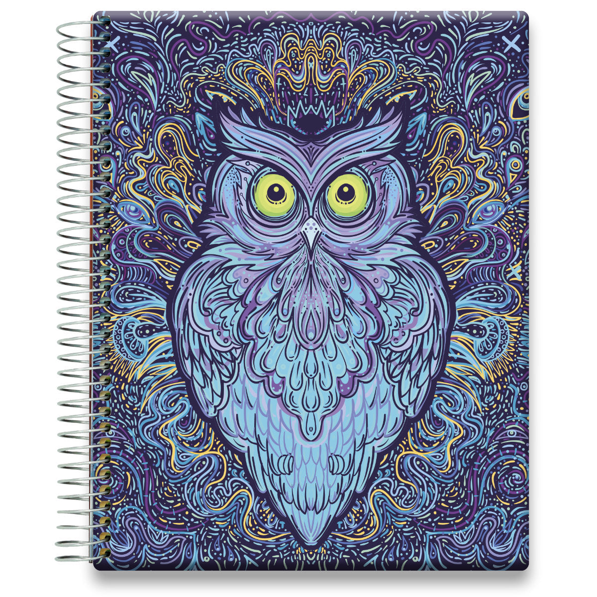 Tools4Wisdom 2026 Planner 2026 Calendar - Trippy Owl - Image 1