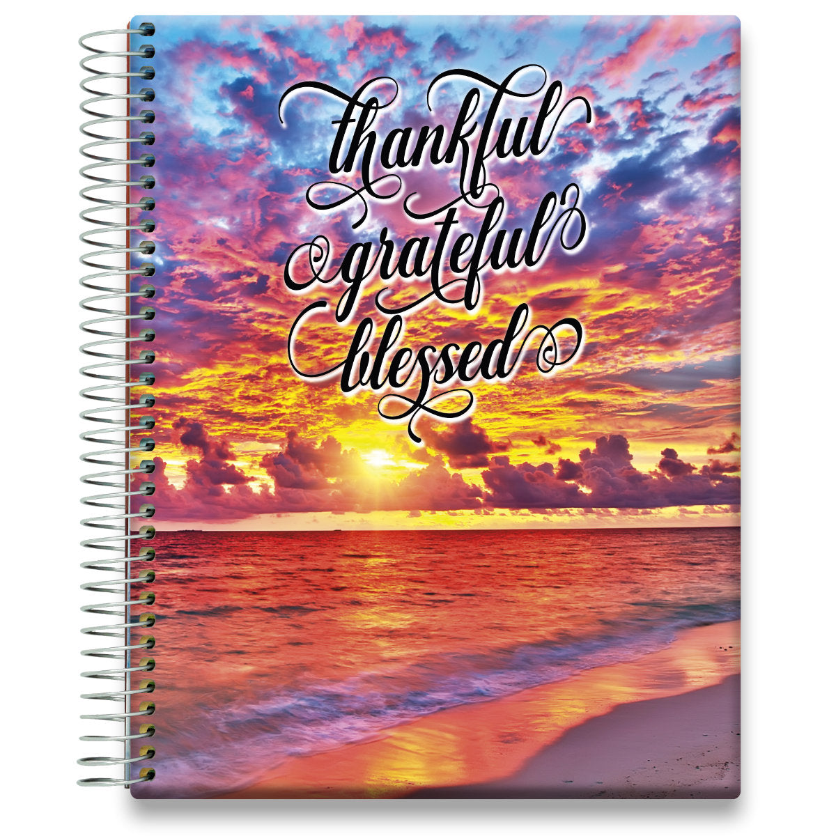 Tools4Wisdom 2026 Planner 2026 Calendar - Warm Sunset w Quote - Image 1