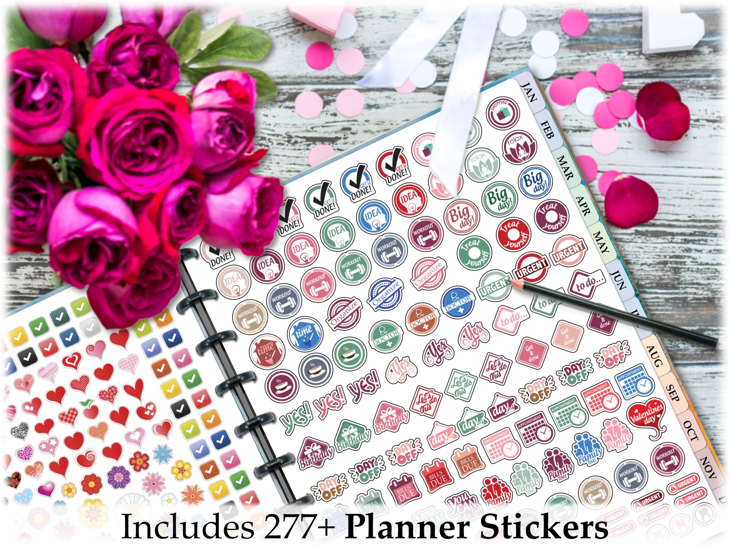 Tools4Wisdom Customizable Planner - 8.5x11 Inch Hardcover